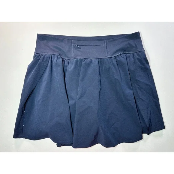 Spanx The Get Moving Skort Skirt Womens XL Navy Pickleball Golf Travel - Picture 2 of 7